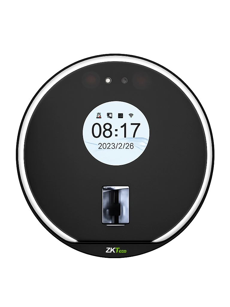 ZKTECO D3 - Terminal de Asistencia y Acceso Básico para Interior con Pantalla LCD de 2.8", 500 Rostros, 1,000 Huellas Digitales BioID+, 150,000 Registros, Wi-Fi de 2.4 GHz, TCP/IP y ZKBio Zlink - Image 2