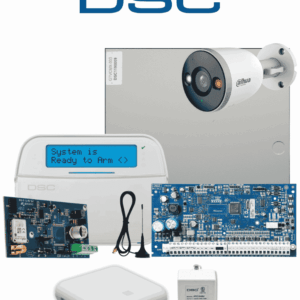 DSC NEO-LCD-LE4050 CON HUB -DAHUA IP - Kit Neo 32 Zonas Panel HS2032 / Teclado Alfanumérico HS2LCDN/ Comunicador LE4050m con 1 año de servicio/ Video Hub / Camara IP