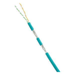 PANDUIT ISFCH5C02ATL-XG – Cable Blindado SF/UTP Cat 5e / 2 Pares / 24/7 AWG / 600V / -40°C a 80°C / Resistente Aceite y UV / 305 m (1000 pies)