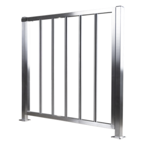 ACCESSPRO XD-100-MC – Puerta de Medio Cuerpo / Acero Inoxidable / 100 cm (3.3 ft) Ancho / 90 cm (2.9 ft) Alto / Control de Acceso