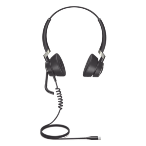 JABRA ENGAGE-50-STEREO – Diadema / Auricular Jabra Engage 50 Stereo / USB-C / 3 Micrófonos con Cancelación de Ruido / Sonido Digital HD (5099-610-189)