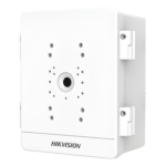 HIKVISION DS-SBOX-01 – Caja de Seguridad para Videovigilancia / IP66 / IK10 / Carga 8 kg (17.64 lb.) / Temperatura -40°C a 60°C (-40°F a 140°F) / Montaje Poste o Pared