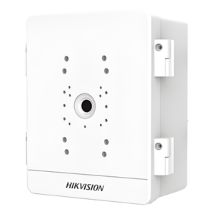 HIKVISION DS-SBOX-01 – Caja de Seguridad para Videovigilancia / IP66 / IK10 / Carga 8 kg (17.64 lb.) / Temperatura -40°C a 60°C (-40°F a 140°F) / Montaje Poste o Pared