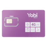 YOBI SIM3GBYOBI – SIM de Datos / 3.5 GB Mensual / 12 Meses / 2G 3G 4G / Roaming EE.UU. y Canadá / Activación Automática