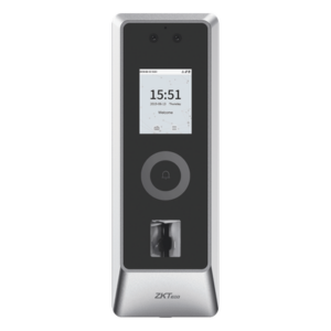 ZKTECO PRO-MA-FP – Terminal de Control de Acceso / Reconocimiento Facial y Huella Digital / 50,000 Usuarios / 30,000 Rostros / IP66 IK07 / TCP/IP Wiegand RS485 / Exterior / 2.7 x 7.7 x 1.1 pulgadas