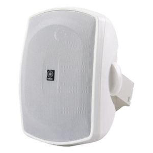 YAMAHA NS-AW190W – Altavoz de Montaje en Superficie / 2 Vías / Woofer 5 in (127 mm), Tweeter 0.5 in (12.7 mm) / Semi-Exterior, 6 Ohms / Par, Color Blanco