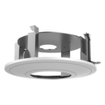 HIKVISION DS-1227ZJ-DM37 – Montaje de Plafón para Cámara Domo / Acero y Plástico / Carga 3 kg (6.6 lb) / Ø 225 mm (8.86 ft) × 98.2 mm (3.87 ft) / Techo Plano
