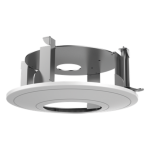HIKVISION DS-1227ZJ-DM37 – Montaje de Plafón para Cámara Domo / Acero y Plástico / Carga 3 kg (6.6 lb) / Ø 225 mm (8.86 ft) × 98.2 mm (3.87 ft) / Techo Plano