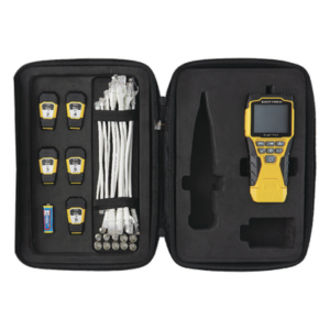 KLEIN TOOLS VDV501-853 – Probador de Cables / LCD Retroiluminada / Coaxial, RJ11, RJ12, RJ45 / Longitud 2000 ft / PoE / Generador de Tono / Test-n-Map