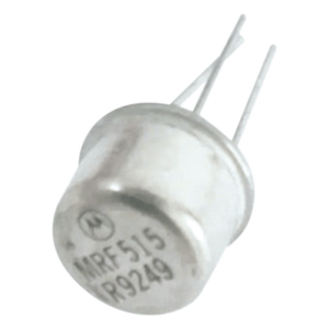 SYSCOM MRF515 – Transistor NPN de Alta Frecuencia / 470 MHz / 12.5 Vcc / 8.0 dB / 0.75 W / Diseño Compacto
