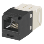 PANDUIT CJ688TGBL – Jack RJ45 / Cat 6 / Mini-Com TG / Sin herramienta de impacto / 8P8C / Negro