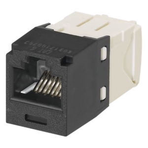 PANDUIT CJ688TGBL – Jack RJ45 / Cat 6 / Mini-Com TG / Sin herramienta de impacto / 8P8C / Negro