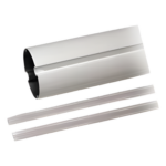 CAME 001-G04000 – Mástil Tubular / Longitud 4 m (13.1 ft) / Diámetro 100 mm / Descansabrazos XB-Post / Reforzado Estructural