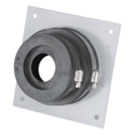 ANDREW / COMMSCOPE SCE-12 – Placa Pasamuro / Cable Coaxial 1/2" / IP66 / Aluminio / 127x127 mm | 5x5 in