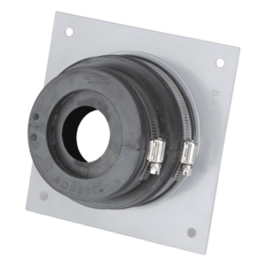 ANDREW / COMMSCOPE SCE-12 – Placa Pasamuro / Cable Coaxial 1/2" / IP66 / Aluminio / 127x127 mm | 5x5 in