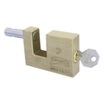PHILLIPS-ASSA ABLOY MX111 – Candado para Cortina Metálica / Cuerpo de Latón Macizo / 5 Pernos de Combinación / Cerrojo de Balín / Acabado Cromo