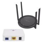 RUIJIE KIT2-VPON-WIFI – Kit ONU Bridge Dual GPON/EPON / Router Wi-Fi 4 Mesh / 4 Antenas 5 dBi / 5 Modos Operativos