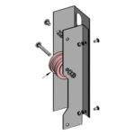 DKS DOORKING 2600-394 – Polea tensora / Material UHMW / Motor 9200 / Resistente al desgaste / Reducción de ruido
