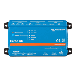 VICTRON ENERGY CERBOGXMK2 – Centro de comunicaciones / Monitoreo remoto / Pantallas táctiles 5" y 7" / Conectividad Bluetooth / VRM / VE.Direct, VE.Bus, VE.CAN, USB