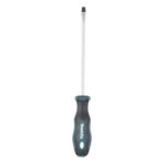 MAKITA B66020 – Desarmador Plano / 4 mm x 100 mm / Acero Cromo Vanadio / Mango Ergonómico