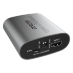EPCOM PROAUDIO EPC-MB08 – Extractor de Audio eARC HDMI / 18 Gbps / 4K HDR / Salidas Óptica y Coaxial Simultáneas / Audio HD 7.1 / Dolby Atmos y DTS:X / Diseño Compacto