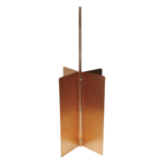 TOTAL GROUND TG-TRHT-SOL – Electrodo de Tierra / Diseño Cruceta Cobre / Fosa 50x50x80 cm / 1.64x1.64x2.62 ft / NOM-001-SEDE-2012 / EIA/TIA J-STD-607-A