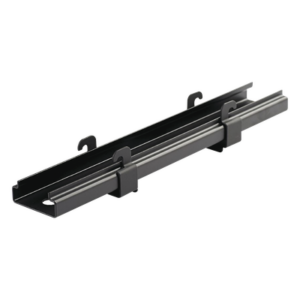 PANDUIT WGTBS8BL – Soporte de Montaje a Techo Tipo Trapecio, para Charolas Wyr-Grid de 8 in (203.2 mm) de Ancho, Uso con Varilla Roscada de 1/2", Color Negro