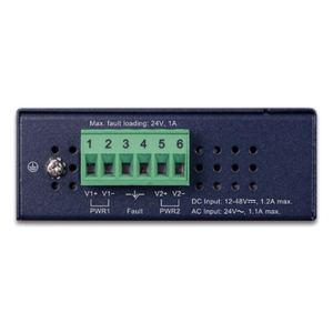 PLANET IGS-801M – Switch Industrial Administrable / 8 Puertos Gigabit / Capa 2 / Doble Alimentación Redundante / Temperatura -40 a 75°C / Alarma por Relé