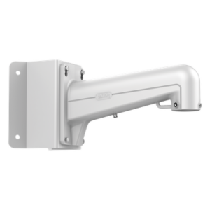 HIKVISION DS-1602ZJ-CORNER – Montaje de esquina / Aleación aluminio-acero / Capacidad 10 kg / 176.8×194×417.8 mm / 2.8 kg / Blanco