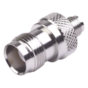 RF INDUSTRIES,LTD RFT-1241-4 – Adaptador en Línea / TNC Hembra a SMA Hembra / Bronce Niquelado / Contacto Oro / Aislante Teflón