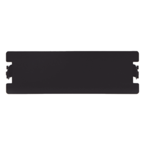 LINKEDPRO BY EPCOM LP-FO-BLNK – Placa Ciega / Distribuidor Fibra Óptica LP-ODF-8024 / Color Negro / Metal / 19 Pulgadas