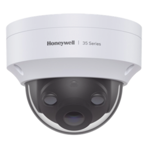 HONEYWELL HC35W43R3 – Cámara Domo IP / 3 Megapixel / Gran Angular 88° / IR 40 m (131.2 ft) / WDR 120 dB / Antivandálica IK10 / PoE