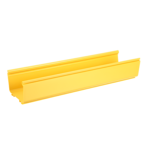 PANDUIT FR6X4YL10 – Canaleta para Cableado Estructurado / PVC Rígido / 6x4 Pulgadas / 3 m (9.8 ft) de Largo / Capacidad 3819 Cables / Color Amarillo