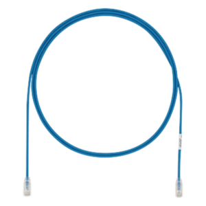 PANDUIT UTP28X5MBU – Cable de Parcheo UTP / Cat6A / 28AWG / CM/LSZH / 5 m (16.40 pies) / Azul