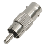 EPCOM TITANIUM TT-RG-03 – Adaptador en Línea / 75 Ohm / BNC Hembra a RCA Macho / 9.6 mm x 34 mm / 0.31 ft x 0.11 ft