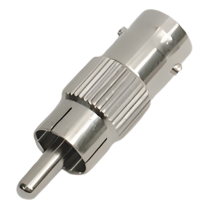 EPCOM TITANIUM TT-RG-03 – Adaptador en Línea / 75 Ohm / BNC Hembra a RCA Macho / 9.6 mm x 34 mm / 0.31 ft x 0.11 ft