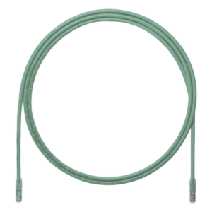 PANDUIT UTP6AX5GR – Cable de Parcheo UTP / Cat6A / 24 AWG / CM / 1.52 m (5 pies) / Verde