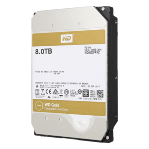 Western Digital (WD) WD8004FRYZ – Disco Duro Gold de 8TB / Clase Enterprise / 5 AÑOS DE GARANTÍA