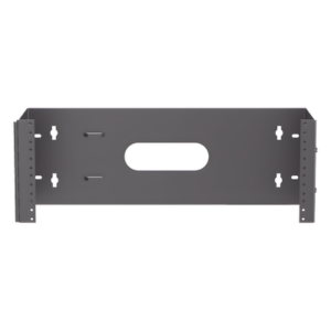 PANDUIT WBH4 – Rack Abierto de Pared con Bisagras / 4 UR / 19 in / Profundidad 159 mm (6.26 in) / Carga 18 kg (40 lb) / Bajo Perfil