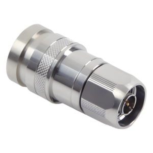 RF INDUSTRIES,LTD COMP-NM-600 – Conector N Macho / Compresión en Línea / IP68 / 6 GHz / 50 Ω / 0.75' Hex