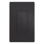 LUTRON ELECTRONICS RRD8SDVMN – Switch Electrónico de Pared / Doble Voltaje 120-277 V / Sin Neutro / 8 A Iluminación / 1/10 HP / RF 431-437 MHz / Multilocación