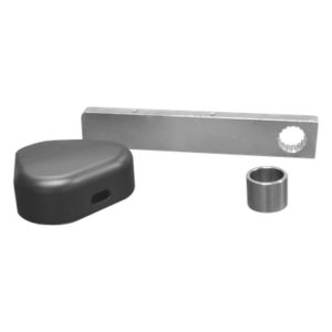 FAAC 428342 – Enganche para Brazo Rectangular / Compatible 3.8 m (12.5 ft) y 4.8 m (15.7 ft) / Barreras FAAC 620 y 615