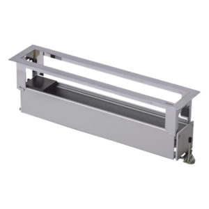SIMON SM-CEP-6M – Caja de Escritorio / 6 Módulos K45 / Salida Posterior de Cables / Aluminio Anodizado / Resistencia +125 °C