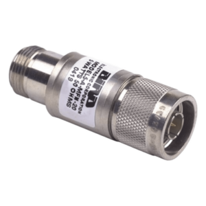 BIRD TECHNOLOGIES 5AMFN-30 – Atenuador en Línea / 30 dB / 5 W / DC-4 GHz / N Macho-Hembra / 2.5' x 0.9' (64 x 23 mm)
