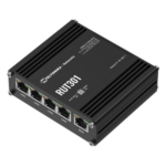TELTONIKA RUT301 – Router Industrial / 5 Puertos Ethernet 10/100 Mbps / VPN y Firewall Integrados / 2 I/O Digitales / RutOS / RMS / -40°C a 75°C