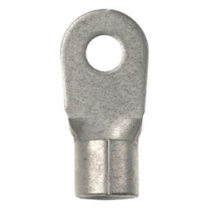 PANDUIT P8-56R-Q – Terminal de Anillo Sin Aislamiento / Calibre 8 AWG / Barreno 5/16' (8 mm) / Cobre Estañado / 150 °C (302 °F) / 2000 V Máximo / 25 Piezas