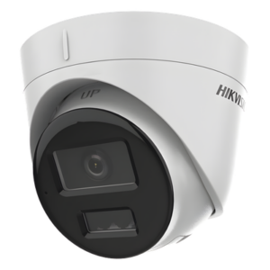 HIKVISION DS-2CD1323G2-LIU – Cámara Turret IP / 2 Megapixel / Dual Light 30 m (98.4 ft) / Lente 2.8 mm / 103° / IP67 / PoE