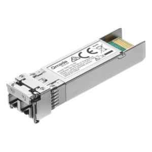 TP-LINK SM6110-SR – Transceptor SFP28 / Dual 10G/25G / 850 nm / Multimodo OM4 100 m (328 ft) / LC Dúplex / DDM / Hot-Swappable / Bajo Consumo <1 W