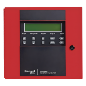 SILENT KNIGHT BY HONEYWELL 6860 – Anunciador Remoto / Pantalla 4x40 Caracteres / 4 Teclas Programables / Comunicación RS-485 / Gabinete con Cerradura