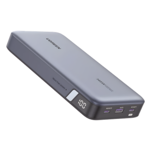 UGREEN 90597M – Power Bank / 25000mAh / 145W Max. / 3 Puertos USB / PD 3.0 / QC 3.0 / Pantalla Inteligente / Carcasa Ignífuga